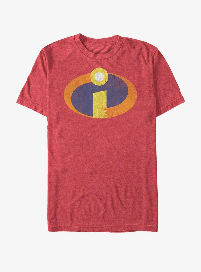 Disney Pixar The Incredibles Emblem Retro T-Shirt