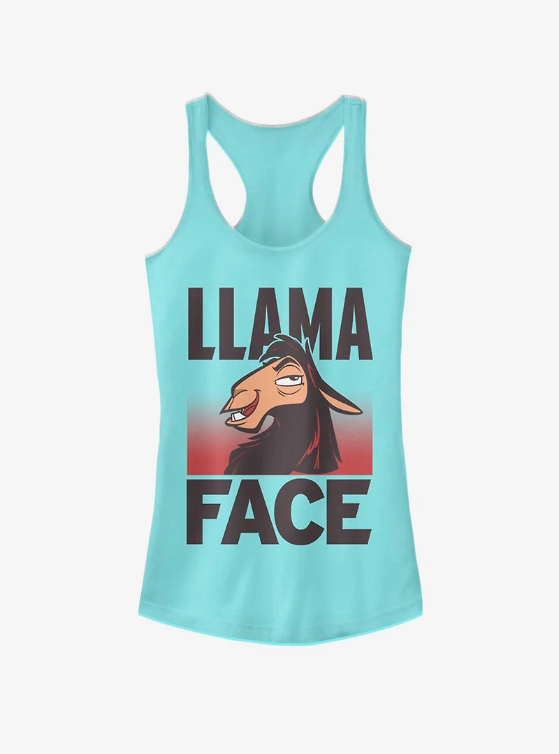 Disney The Emperor'S New Groove Llama Face Girls Tank