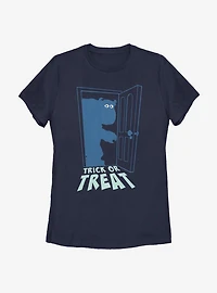 Disney Pixar Monsters University Sulley Trick Or Treat Womens T-Shirt