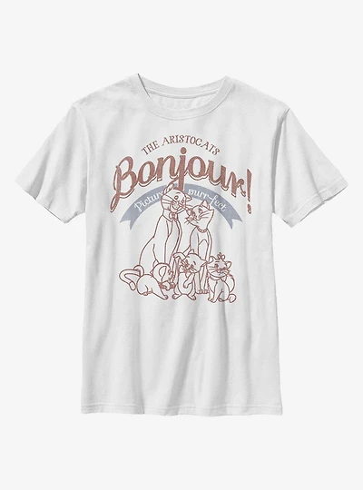 Disney Aristocats Vintage Cats Youth T-Shirt