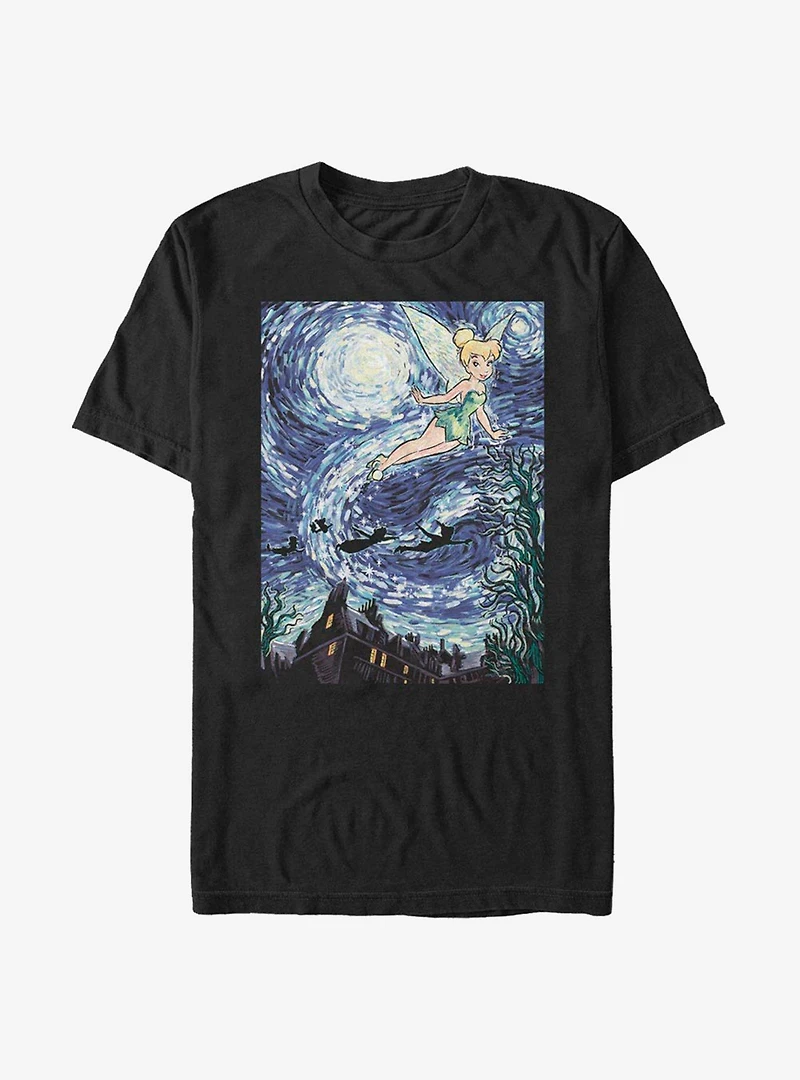 Disney Peter Pan Starry Tinker Bell Night T-Shirt