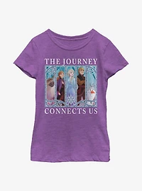 Disney Frozen 2 Box Up Group Youth Girls T-Shirt