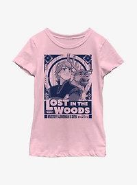Disney Frozen 2 Kristoff Lost The Woods Youth Girls T-Shirt