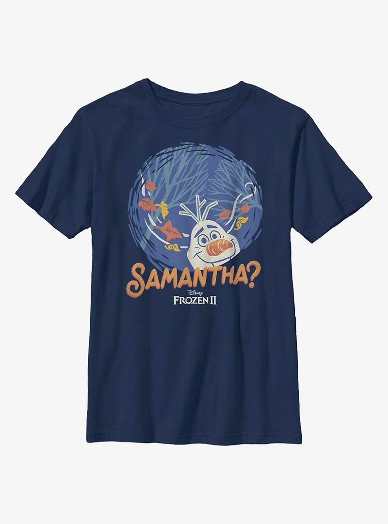 Disney Frozen 2 Olaf Samantha Youth T-Shirt