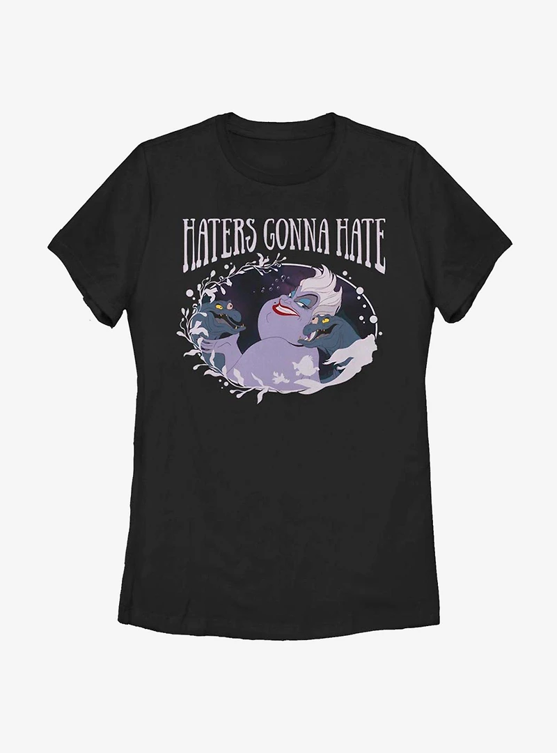 Disney The Little Mermaid Ursula Haters Womens T-Shirt
