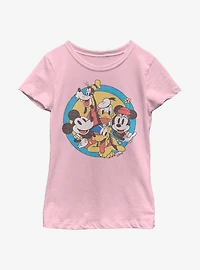 Disney Mickey Mouse Original Buddies Youth Girls T-Shirt