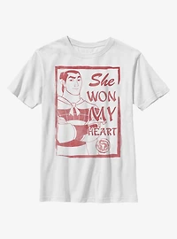 Disney Mulan Shang She Won My Heart Youth T-Shirt