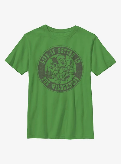 Disney Mickey Mouse Wilderness Youth T-Shirt