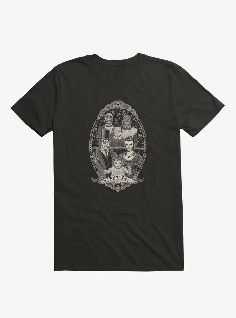 Strange Portrait Of A Perfect Family T-Shirt
