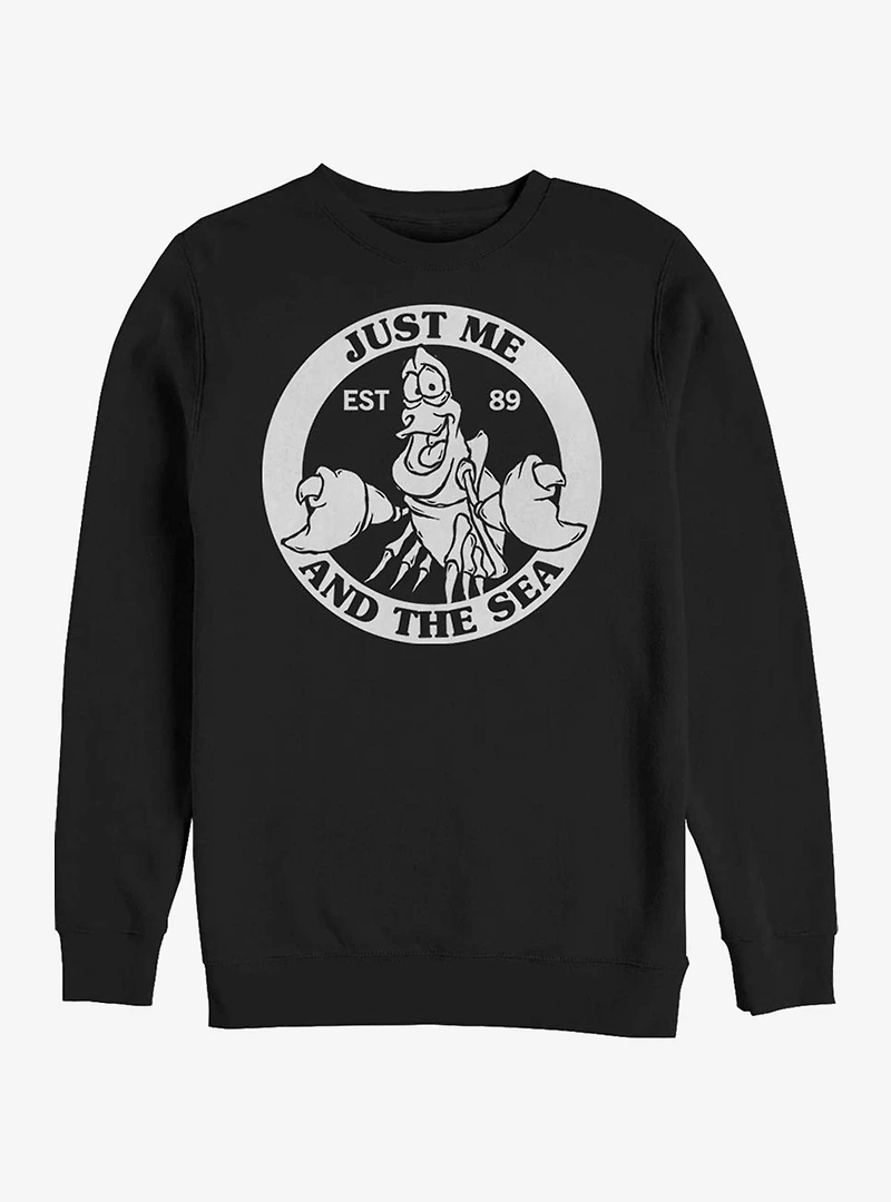 Disney The Little Mermaid Worlds A Mess Crew Sweatshirt