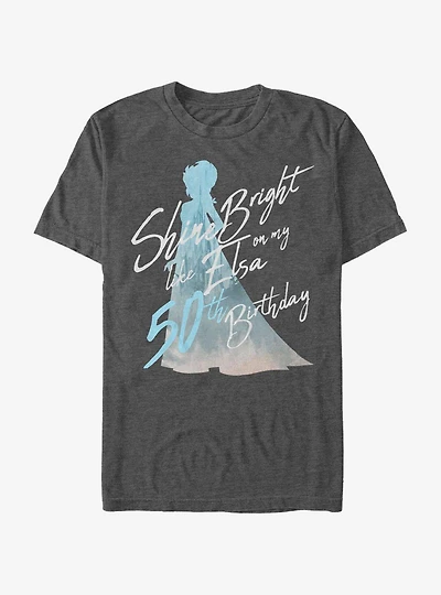 Disney Frozen Birthday Queen Fifty T-Shirt