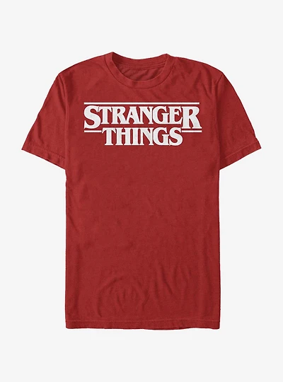 Stranger Things Classic Logo T-Shirt