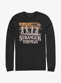 Stranger Things Jank Drawing Long-Sleeve T-Shirt
