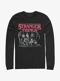 Stranger Things Fade Long-Sleeve T-Shirt