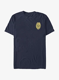 Stranger Things Hawkins Police Badge T-Shirt