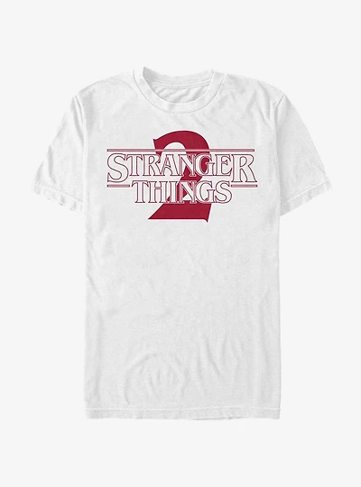 Stranger Things Two Solid Logo T-Shirt