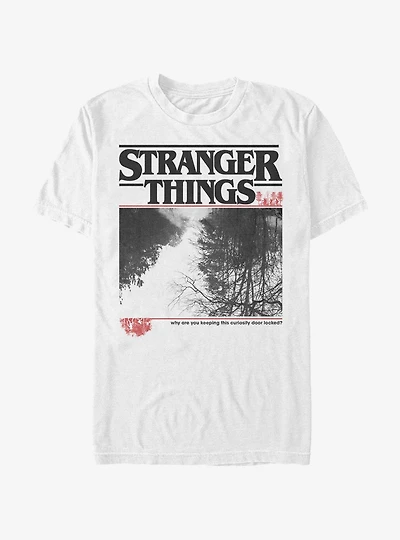 Stranger Things Upside Photo T-Shirt