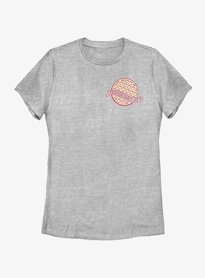 Stranger Things Waffle Pocket Womens T-Shirt