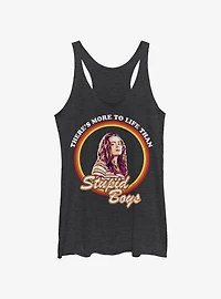 Stranger Things Stupid Boys Womens Tank Top
