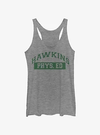 Stranger Things Hawkins Phys Ed Womens Tank Top