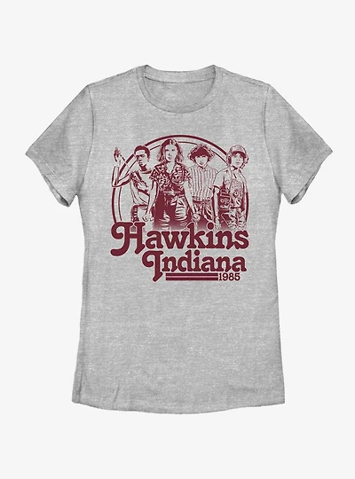 Stranger Things Group Eightyfive Womens T-Shirt