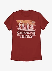 Stranger Things Jank Drawing Womens T-Shirt
