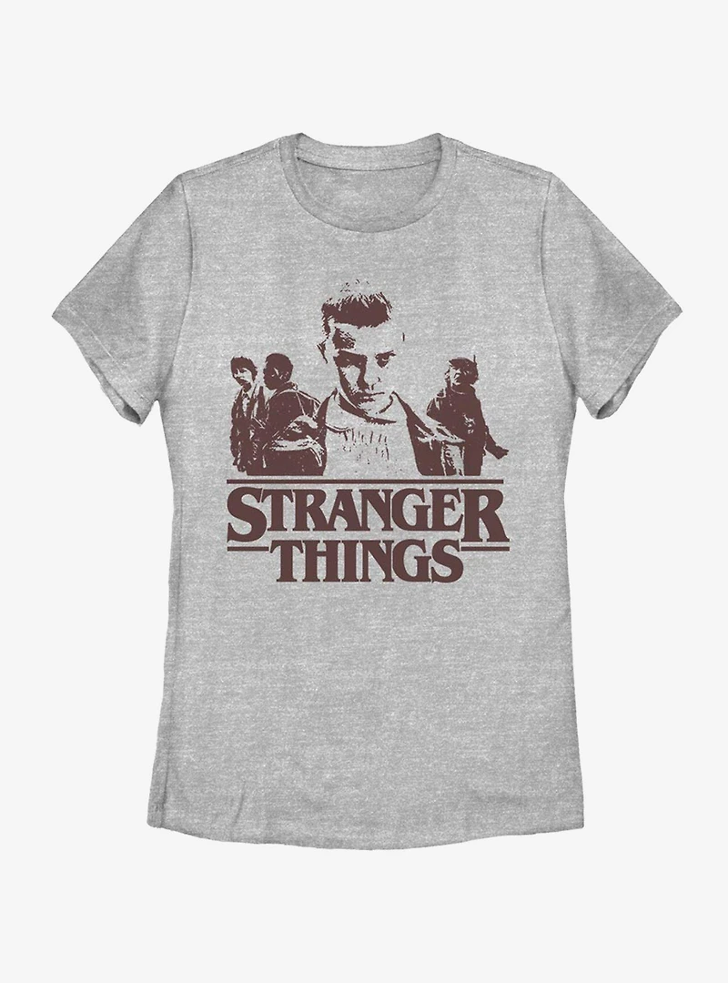 Stranger Things Punk Womens T-Shirt