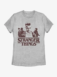Stranger Things Punk Womens T-Shirt