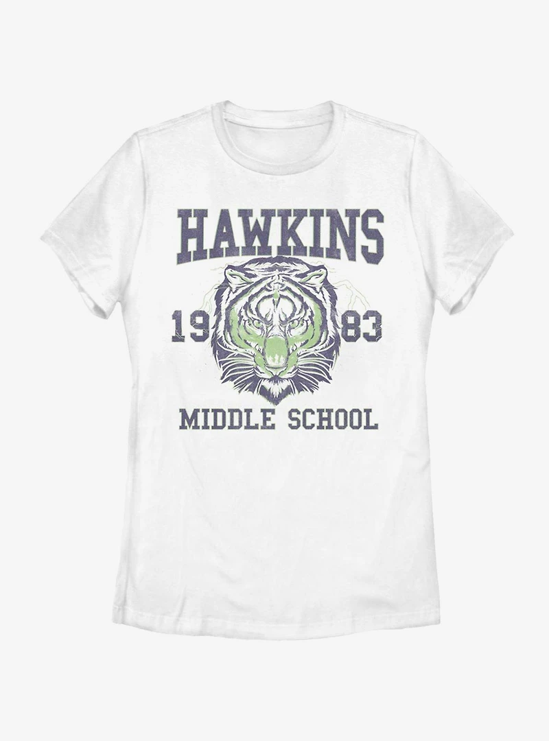 Stranger Things Tiger Sep Womens T-Shirt