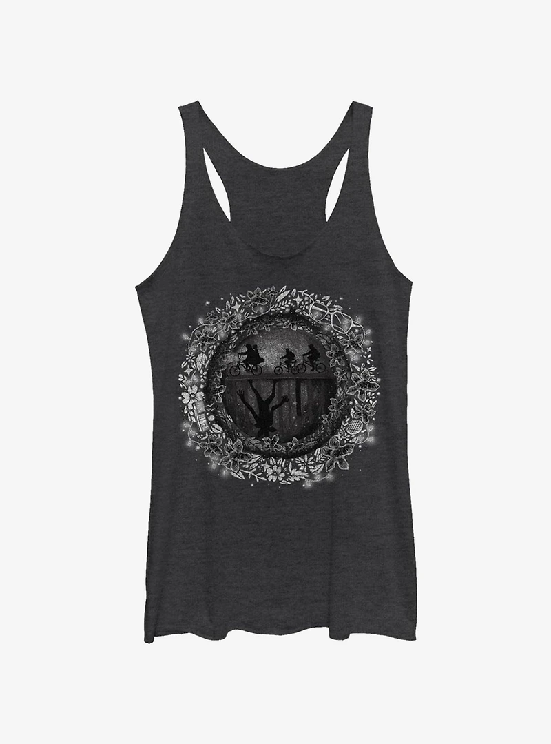 Stranger Things Into The Upside Down Womens Tank Top