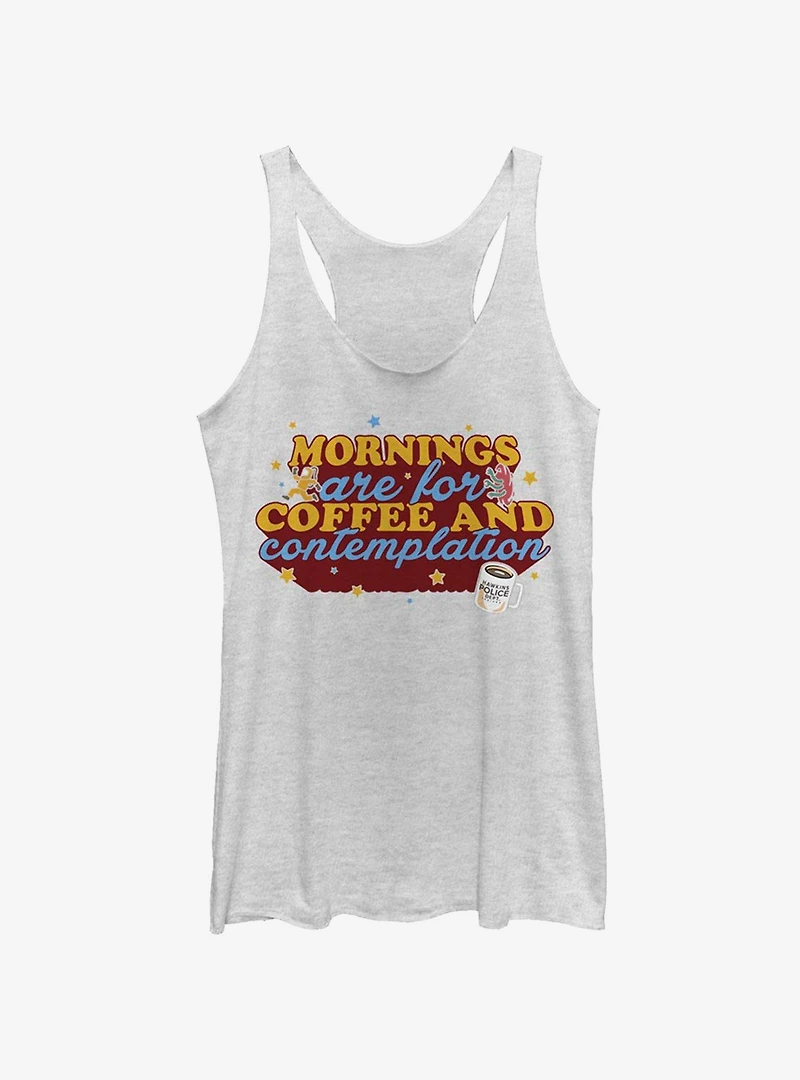 Stranger Things Coffee Contemplations Girls Tank Top