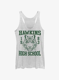 Stranger Things Hawkins High Tiger 1983 Girls Tank Top