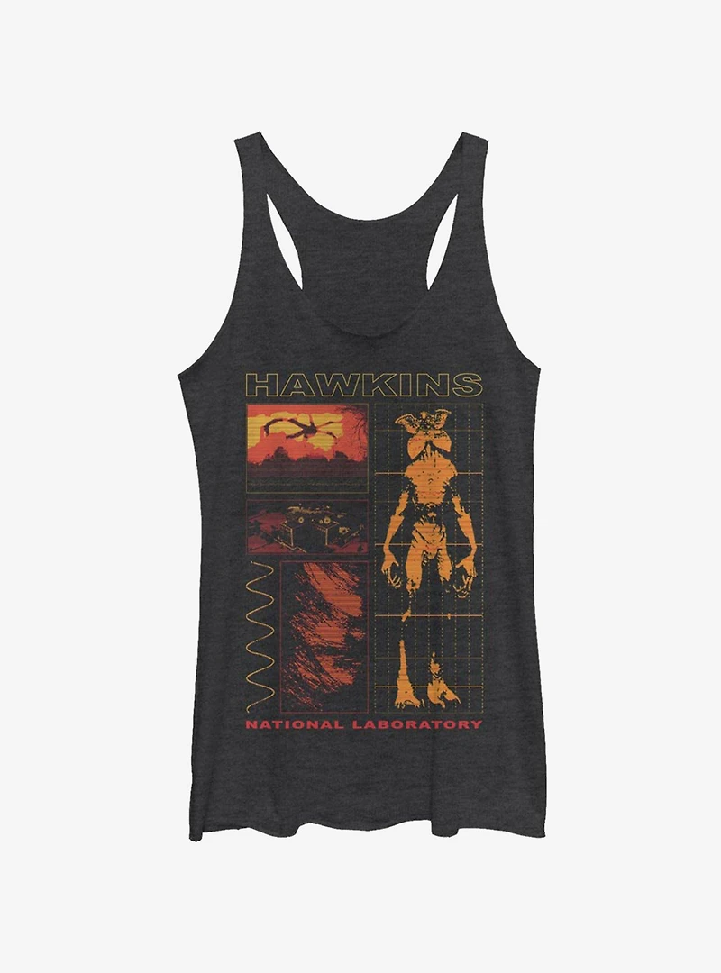 Stranger Things Hawkins Lab Demogorgon Girls Tank Top