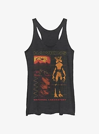 Stranger Things Hawkins Lab Demogorgon Girls Tank Top