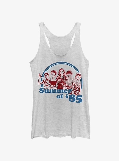 Stranger Things Group Summer of 85 Girls Tank Top