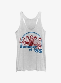 Stranger Things Group Summer of 85 Girls Tank Top