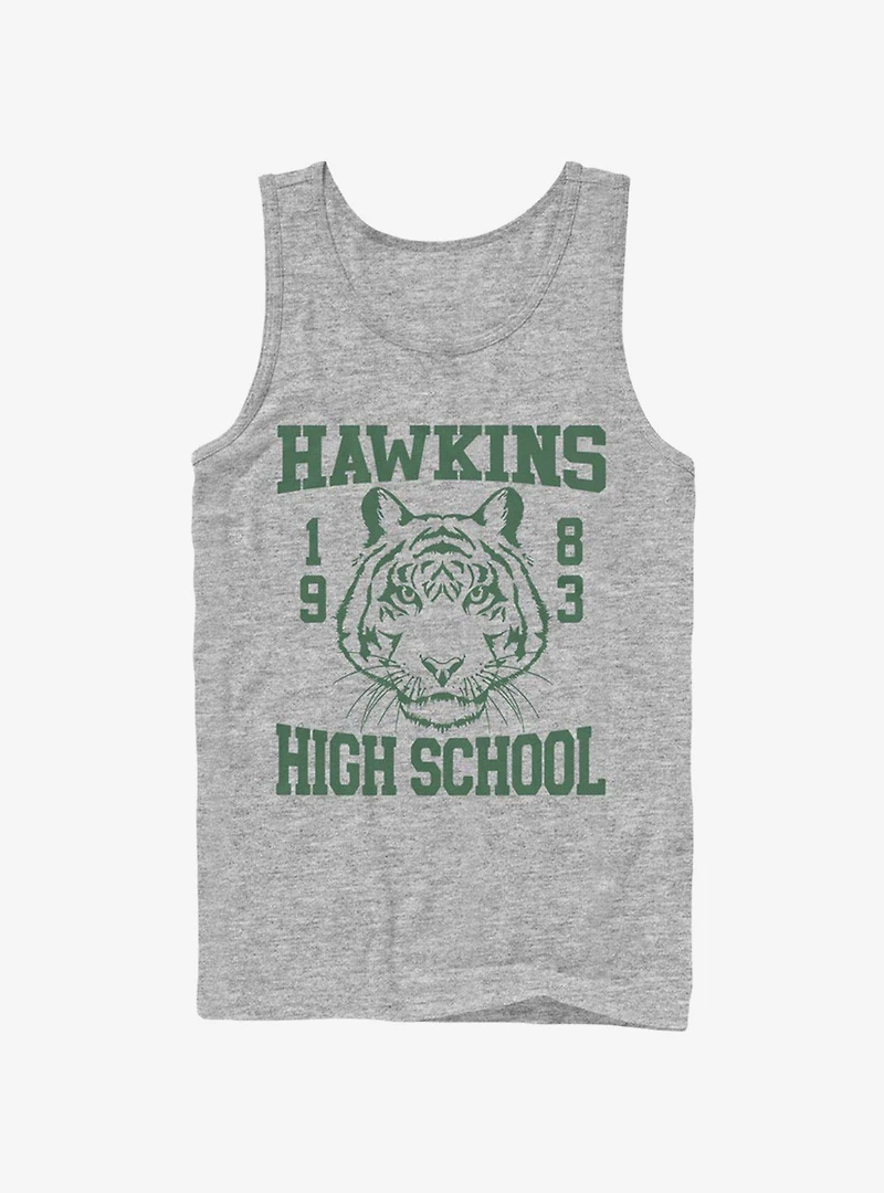 Stranger Things Hawkins High Tiger 1983 Tank Top
