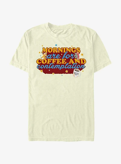 Mens Tee - Coffee Contemplations NATURAL