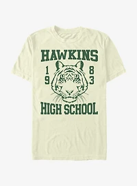 Stranger Things Hawkins High Tiger 1983 T-Shirt