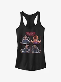 Stranger Things Cast Box Up Girls Tank