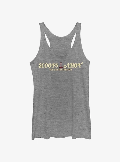 Stranger Things Scoops Ahoy Girls Tank