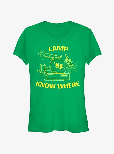 Stranger Things Camp Know Where Girls T-Shirt