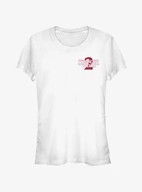 Stranger Things Two Solid Pocket Girls T-Shirt