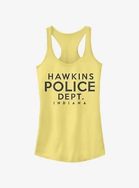 Stranger Things Hawkins Police Department Girls Tank
