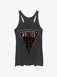 Stranger Things Hawkins Police Rats Girls Tank