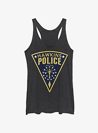 Stranger Things Hawkins Police Seal Girls Tank