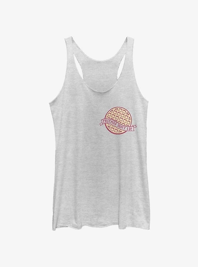 Stranger Things Waffle Pocket Girls Tank