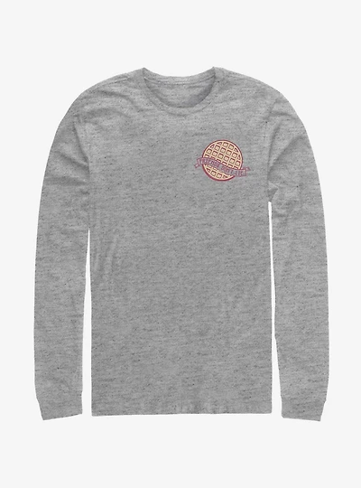 Stranger Things Waffle Pocket Long-Sleeve T-Shirt