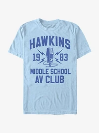 Stranger Things Hawkins A.V Club T-Shirt