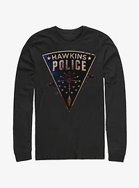 Stranger Things Hawkins Police Rats Long-Sleeve T-Shirt